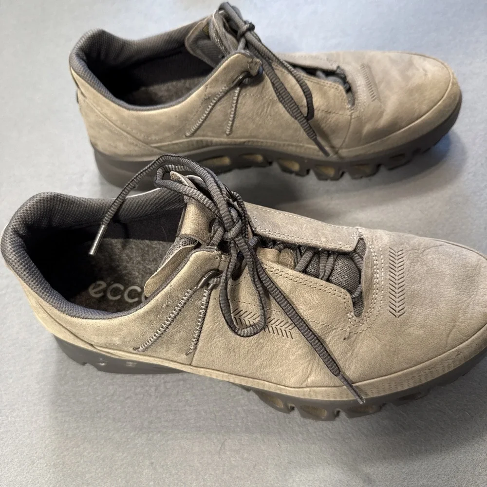 Ecco Multi-Vent Gore-Tex Triple White Waterproof Hiking Shoes Men's 10 EU44